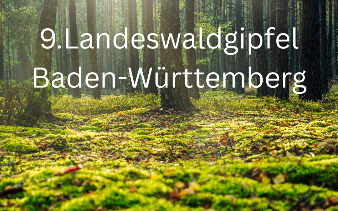 9. Landeswaldgipfel Baden-Württemberg
